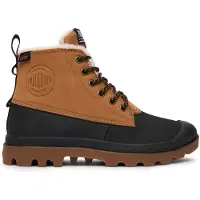 Palladium Schnürstiefeletten Pampa Duck Wl Wp+ 79547-254-M Braun 38