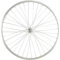 Velox Vorderrad für Fahrrad mit Vollachse, Aluminiumfelge 650 X 30A