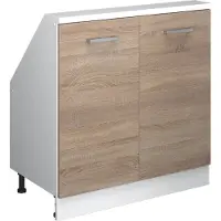 Vicco Dachschrägenschrank Rion Sonoma mit 2 Türen, Model 56179