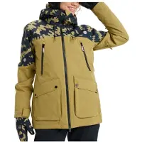 Roxy Snowboardjacke Stated ERJTJ03515 Beige Tailored Long Fit