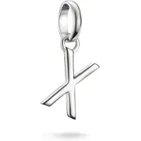 Thomas Sabo Charm-Anhänger Buchstabe X Connect Silber