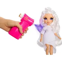 MGA Entertainment Rainbow High Air Brush & Create Fashion Dolls - Purple Eyes, Modepuppe, Weiblich, 4 Jahr(e), Junge/Mädchen, Mehrfarbig