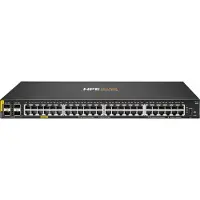 HP Aruba Networking CX 6100 48G Class4 PoE 4SFP+ 740W Switch, Managed, L2, Gigabit Ethernet (10/100/1000), Power over Ethernet (PoE), Rack-Einbau, 1U