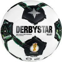 Derbystar DFB-Pokal Brillant Replica V25 Trainingsball Weiß