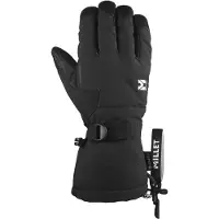 Millet - Skihandschuhe aus GORE-TEX&reg; und PrimaLoft&reg; - Grands Montets Pro GTX Glove Black für Herren aus Leder - Größe S - schwarz