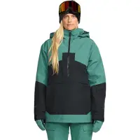 Volcom - Snowboard Jacke aus GORE-TEX ePE - Fern Insulated Gore-Tex Pullover W Spruce Green für Damen - Größe M - Grün