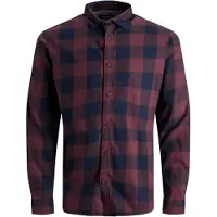 Jack & Jones Gingham Twill Langarmhemd
