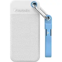 Verbatim Pocket SSD, 1 TB, USB Typ-C, 3.2 Gen 2 (3.1 Gen 2), 10000 MB/s, 10 Gbit/s, Blau, Weiß