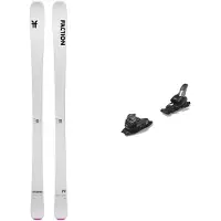 Faction - Ski Set inkl. Bdg. - Skier für Piste / All-Mountain - Pack Dancer 79 White 2026 aus Wolle - Weiß