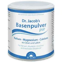 Dr. Jacob's Medical GmbH Dr. Jacob's Basenpulver pur Kalium Magnesium Calcium Citrat 200 g