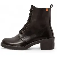 El naturalista für Damen. 25660S301005_001 Lederstiefeletten N5660S schwarz (42), 1 bis 3 cm, Reißverschluss, Lässig