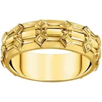 Thomas Sabo Ring Krokodilpanzer Breit in gold | Gr.: 50