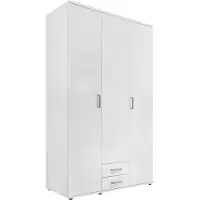 Momax Drehtürenschrank in Weiß