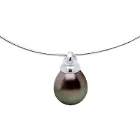 Diadema - Halskette - Omega - Tahiti-Perle - Silber