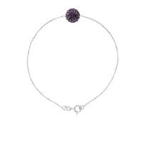 Diadema - Armband - Lila Kristall - Love Jewelry Kollektion