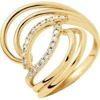 Diadema - Ring - Prestige Jewelery - Diamanten - Gelbgold