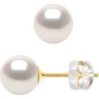 Diadema - Ohrringe - Gelbgold und japanische Akoya-Zuchtperle