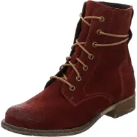 Josef seibel Damen Stiefelette Schnürboots Leder Sienna 70 99670-MI944, Größe:38 EU, Farbe:Rot