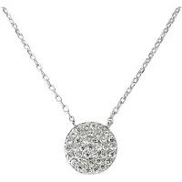 Diadema - Halskette - Reines Weiß - Kollektion Crystal Pearl