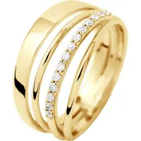 Diadema - Ring - Prestige Jewelery - Diamanten - Gelbgold