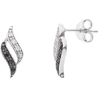 Diadema - Ohrringe - Weiß & Schwarz - Love Jewelry Kollektion