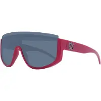 HUGO BOSS Shield Sonnenbrille Rot Übergroß
