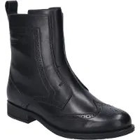 Josef seibel Stiefelette "Simona 02, schwarz", Damen, Gr. 37, schwarz, Obermaterial: 100% Rindsleder Leather cow., Schuhe Stiefelette