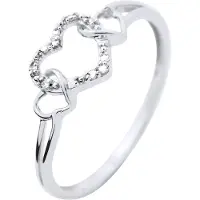Diadema - Ring - Prestige Jewelery - Herz - Weißgold