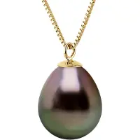 Diadema - Halskette - Tahiti-Perle - in Gelbgold