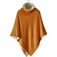 De Witte Lietaer Poncho Ganges Unisex Copper-Einheitsgröße