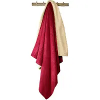 De Witte Lietaer Tagesdecke Teddy Laya Wine Red-220 x 240 cm