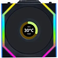 Lian Li Uni Sl120 Lcd Wireless Rgb Reverse 120 Mm Ventilator