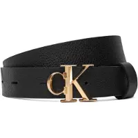 Calvin Klein Damengürtel Facet Ck Buckle Pebble 25Mm LV04F7060G Schwarz 85