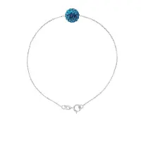 Diadema - Armband - Blauer Kristall - Love Jewelry Collection