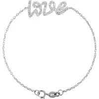 Diadema Bracelet Gourmette LOVE Joaillerie Argent 925