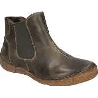 Josef seibel FERGEY 63 Damen Stiefeletten - bequeme Stiefelette grün NEU