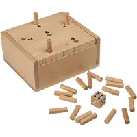 Philos Super Six Holz Strategiespiel100% Lucky 6