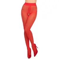 Glamory Ouvert Strumpfhose "Ouvert" 20 1 Stk. tlg. transparent & glänzend, bis Gr. 60-62