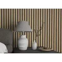 Overig Vliestapete "Timber Wandpaneele Optik" matt geprägt 3D moderne Tapete für Wohnzimmer Schlafzimmer Küche