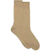 BOSS Zweierpack Business-Socken aus softer, kompakter Baumwolle Grösse 43-46