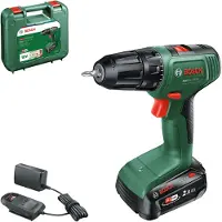 Bosch Akku-Bohrschrauber "EasyImpact 18V-38, mit 1 x 2,5Ah Batterie & Ladegerät im Koffer" Kompaktester und leichtester seiner Art