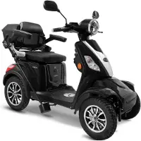 Rolektro Elektromobil "E-Quad 25 V.3, Lithium Akku" 25 km/h mit Topcase