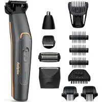 BaByliss MT987E, Schwarz, Gold, 1 mm, 1,4 cm, Universal, Bart, Ohr, Augenbraue, Kopf, Schnurrbart, Nase, Akku