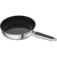 Zwilling Bratpfanne "Pure" Edelstahl 18/10 1 Stk. tlg. Keramikbeschichtung, Stay-Cool Griffe, Edelstahl