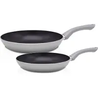 Kruger Pfannen-Set "London" Aluminium Set, 2 Stk. tlg. Ø 24/28 cm, Induktion