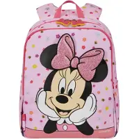 Samsonite Kinderrucksack "DAYDREAM DISNEY, Minnie Flower Power" reflektierende Details