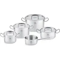 Fissler Original-Profi CollectionRetro Set 5tlg mit Metalldeckel KT16/20/24+BT20+STK16