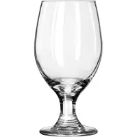 Libbey Gläser-Set "Goblet Glas -PERCEPTION-, 414 ml, Ø 8,5 cm, H: 16,5 cm, 12er Set" hochwertig verarbeitet, im modernen Design