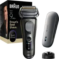 Braun Elektrorasierer "Series 9 9625s" integrierter Präzisionstrimmer Pro-SensoAdapt, 5+1 ultradünne Präzisionsklingen, Ladeetui