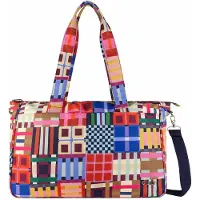 Oilily Wynda Overnighter Wedgewood Tartan Tape